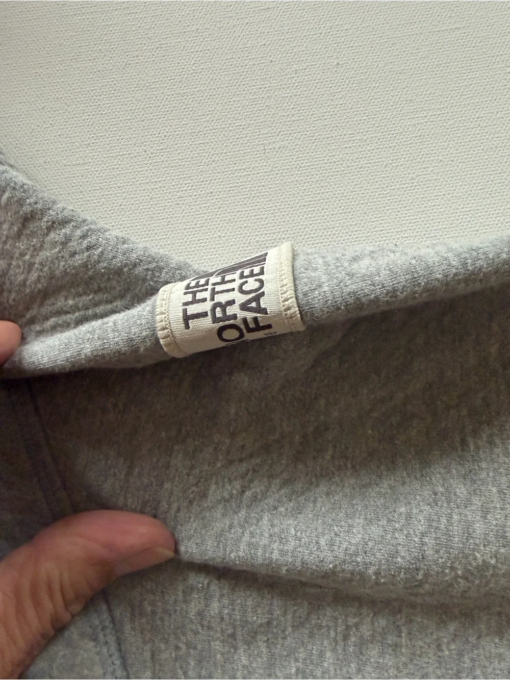 EUC Men's The North Face Heather Gray Fleece 3/4 Snap Up Pullover Size XL (KB9)